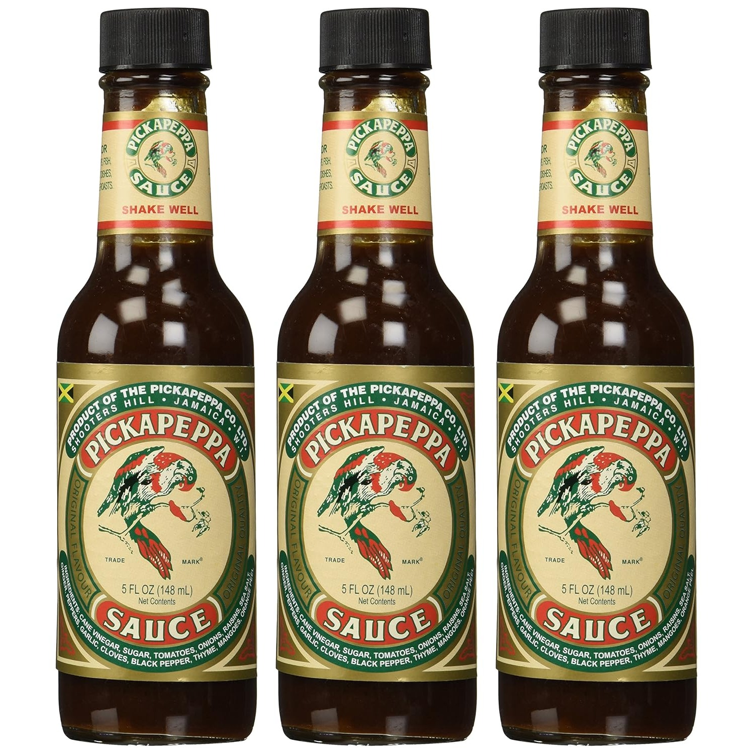 Pickapeppa 3pk Jamaican Original 5oz